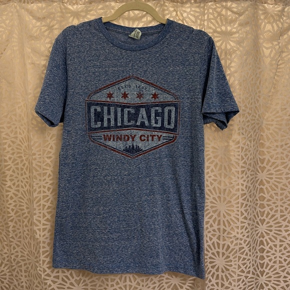 🌬️ Chicago Windy City T-Shirt - Picture 1 of 2